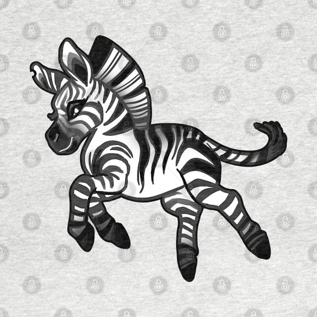 ZEE THE ZEBRA BABY by KO-of-the-self